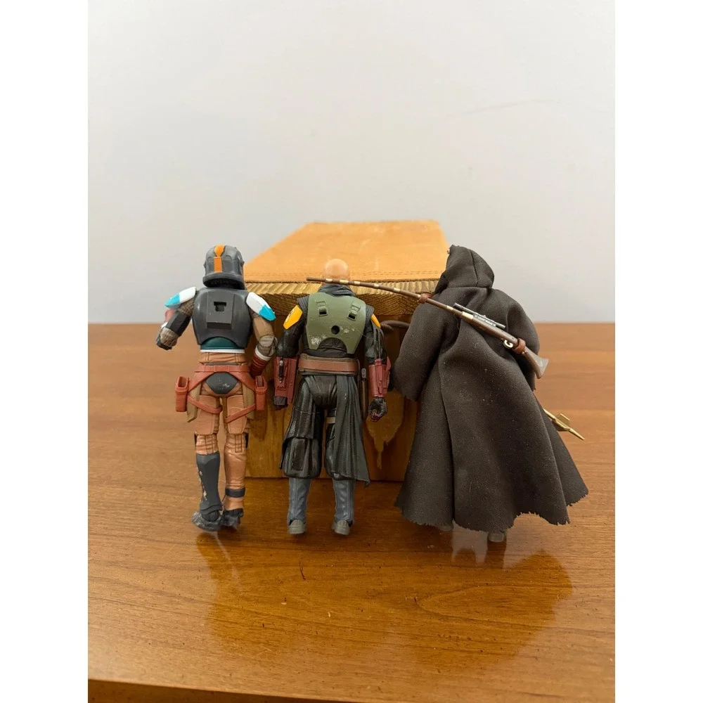 Hasbro‎ Star Wars Black Series Boba Fett Bo-Katan Bundle Kids 6in Multi Figures